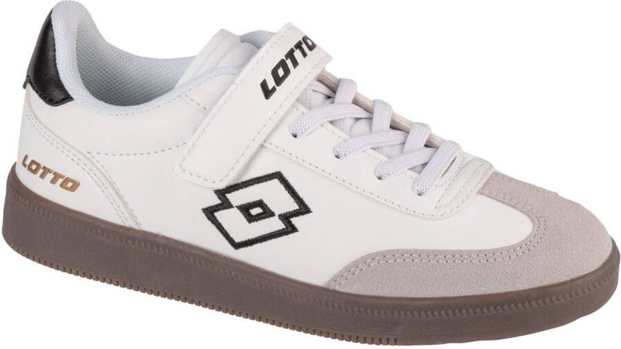 Lotto Shoes Vintal K lage kindersneaker 2600250K wit zwart