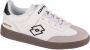 Lotto Shoes Vintal K lage kindersneaker 2600250K wit zwart - Thumbnail 2