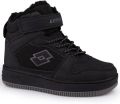 Lotto Hoge Sneakers Prehna Fur K - Zwart