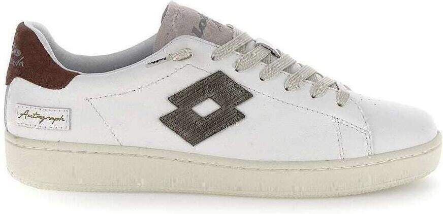 Lotto Witte leren Autograph Stripes 2 schoenen White Heren - Foto 2