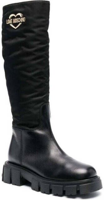 Love Moschino Hoge laarzen voor dames Stijl Ja26125G0Fia9 Zwart Dames - Foto 4