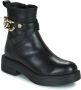 Love Moschino Moderne Zwarte City Laarzen Black Dames - Thumbnail 2