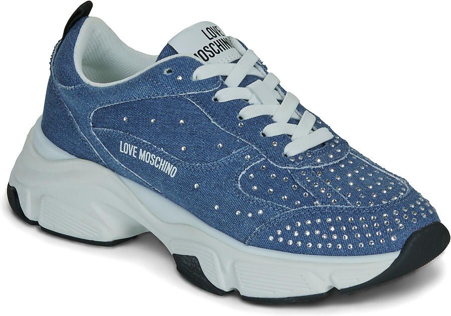 Love Moschino Lage Sneakers STARDUST-JA15406G1O