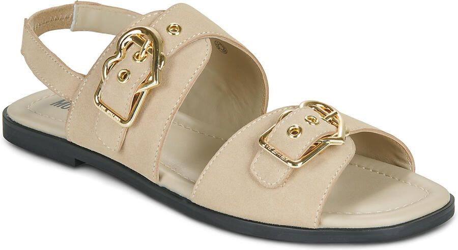 Love Moschino Platte sandalen SQUARE SLIDES-JA16112G0O