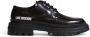 Love Moschino Nette Schoenen LaceUp Oxford Schoenen Zwart Lakleer - Thumbnail 1