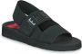 Love Moschino Effen Kleur Sandalen Black Dames - Thumbnail 2