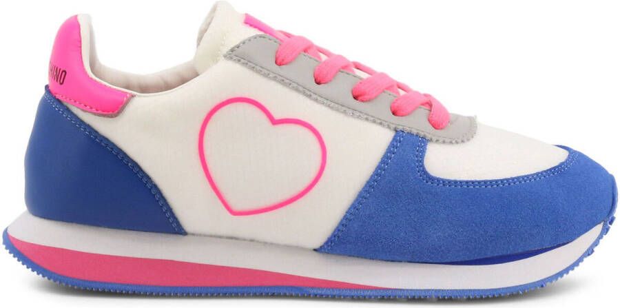 Love Moschino Synthetische en Suède Sneakers voor Dames White Dames - Foto 3