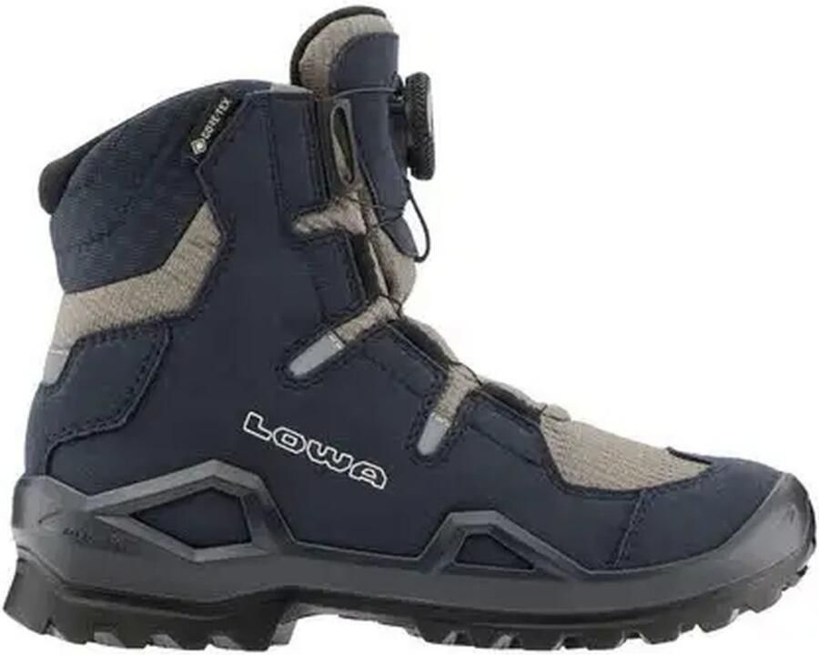 Lowa Kid's Milo Evo GTX Hi Boa Winterschoenen blauw