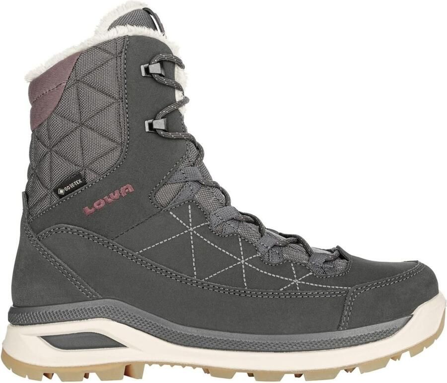 Lowa Ottawa GTX Ws Antraciet Oud Roze Dames Winterlaarzen
