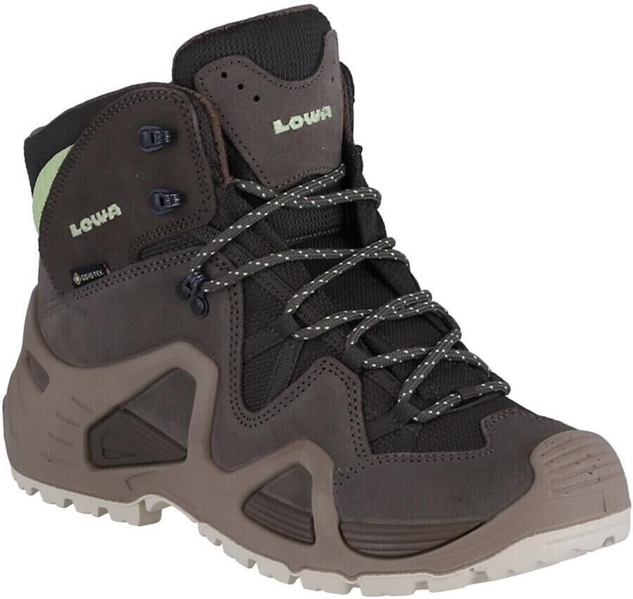 Lowa Women's Zephyr GTX Mid Wandelschoenen beige bruin olijfgroen