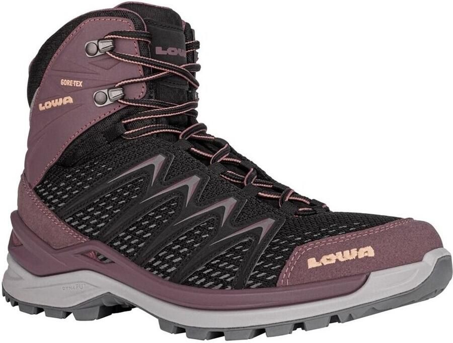 Lowa Women's Innox Pro GTX MID Wandelschoenen purper zwart