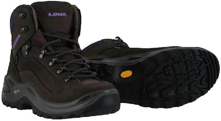 Lowa Hatland Renegade GTX Mid W wandelschoen Slate blackberry Schoenen Wandelschoenen Halfhoge schoenen - Foto 4