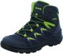 Lowa Hatland Innox Pro GTX Mid Junior Steelblue lime Schoenen Wandelschoenen Halfhoge schoenen - Thumbnail 3