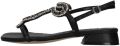 Luciano Barachini Sandalen met hakken LL306A - Zwart