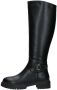 Lumberjack Boot With Buckle Zwart - Thumbnail 2
