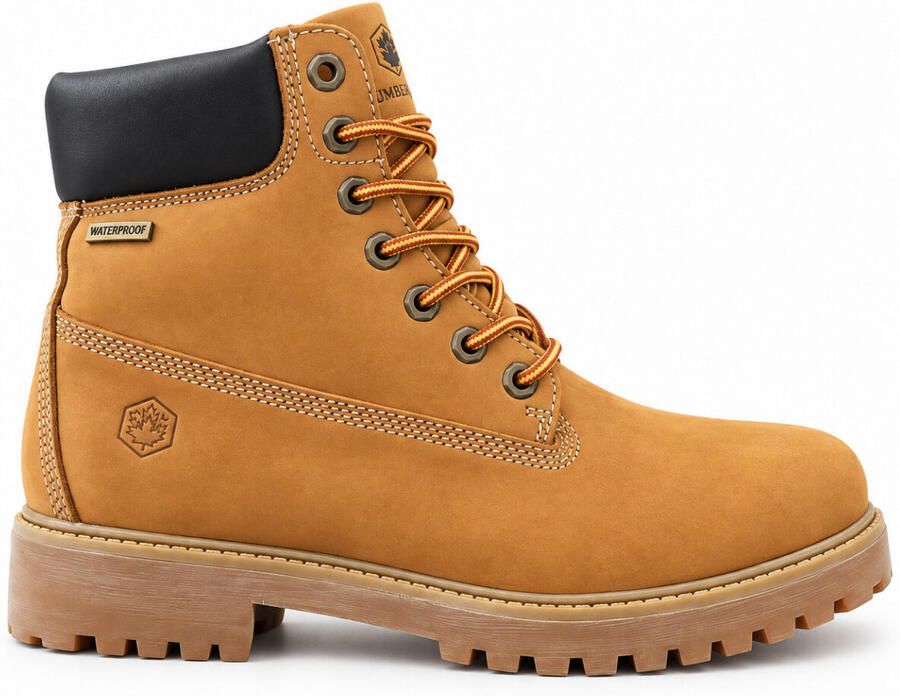 Lumberjack Laarzen 102692257 RIVER 2 NUBUK WTRPRF-TAN YELLOW