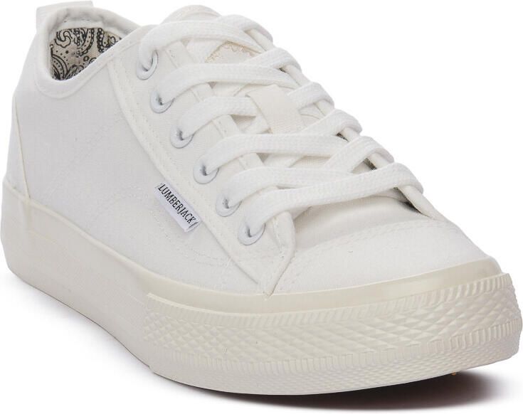 Lumberjack Lage Sneakers WHITE RAVENNE