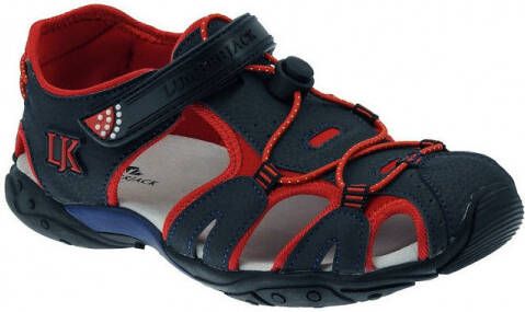 Lumberjack velcro gesloten sandalen Wild navy rood