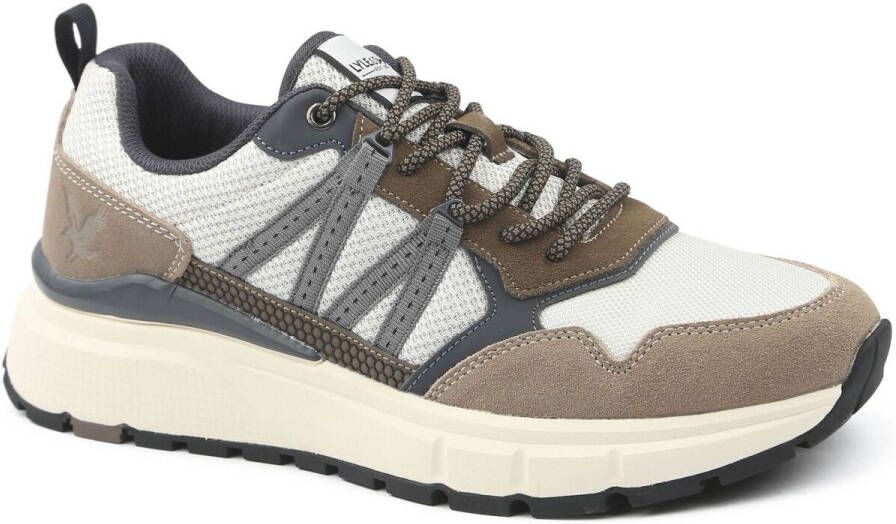 Lyle And Scott Lage Sneakers Lyle Scott Sneaker Lennox Earth Groen
