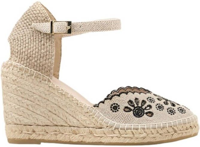 Macarena Espadrilles Alpargatas en color beige para