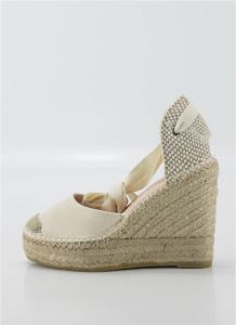Macarena Espadrilles Alpargatas en color beige para señora