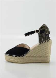 Macarena Espadrilles Alpargatas en color negro para señora