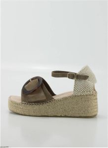 Macarena Espadrilles Alpargatas en color marron para señora