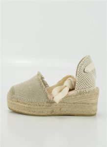 Macarena Espadrilles Alpargatas en color beige para señora