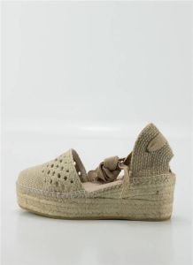 Macarena Espadrilles Alpargatas en color beige para señora