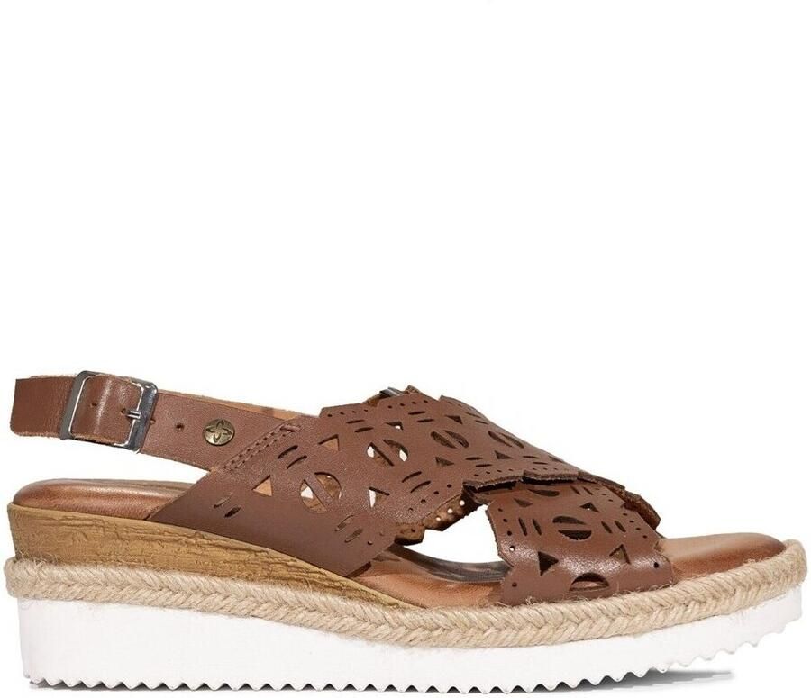 Maciejka Sandalen met sleehak P750229000
