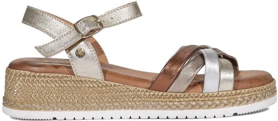 Maciejka Sandalen met sleehak P750325001