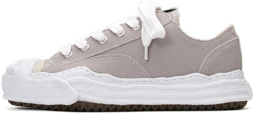 Maison Mihara Yasuhiro Hank OG Sole Canvas Low-top Sneakers White Wit Hank Lifestyle Unisex - Foto 2