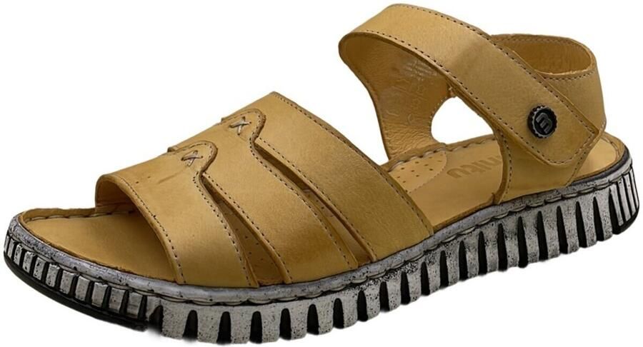 Manitu Platte sandalen