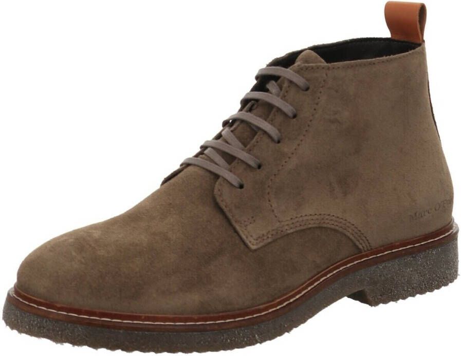 MARC O POLO Veterschoenen van zacht rundersuède