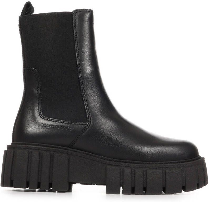 Marc O'Polo Chelsea boots van echt leer model 'CHRISTEL 1A' - Foto 2