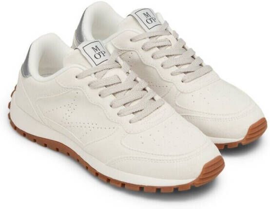 Marc O'Polo Lage sneakers van echt leer