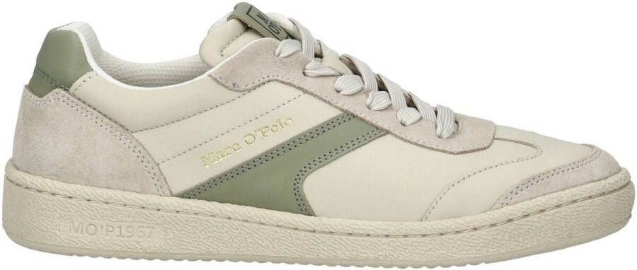 Marc O'Polo Lage sneakers van hoogwaardig rundleer