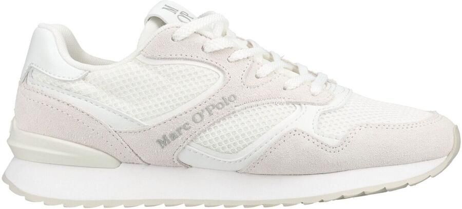 Marc O'Polo Low top sneakers van leer en gerecycled polyester model 'MAXIMA'