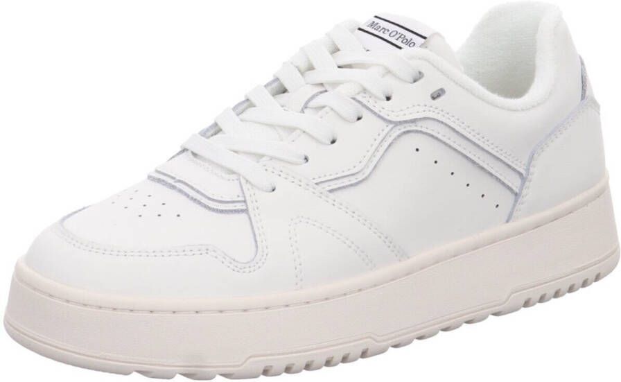 Marc O'Polo Lage sneakers van hoogwaardig rundleer