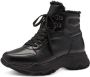 Marco tozzi Stijlvolle Veterschoenen voor Dames Black Dames - Thumbnail 2