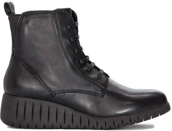 Marco Tozzi Dames Veterboot 25285 098 Zwart - Foto 2