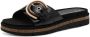 Marco Tozzi MT Soft Lining Dames Pantoffels BLACK PATENT - Thumbnail 2