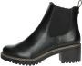 Marco Tozzi Chelsea-boots LUTTER hakken enkellaars chunky boots in vegan-verwerking - Thumbnail 1