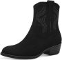 Marco Tozzi Cowboylaarzen zwart Textiel Dames - Thumbnail 2