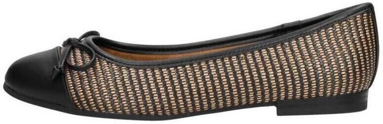 Marco Tozzi MT Vegan Soft Lining + Feel Me insole Dames Ballerina's BLACK COMB - Foto 3