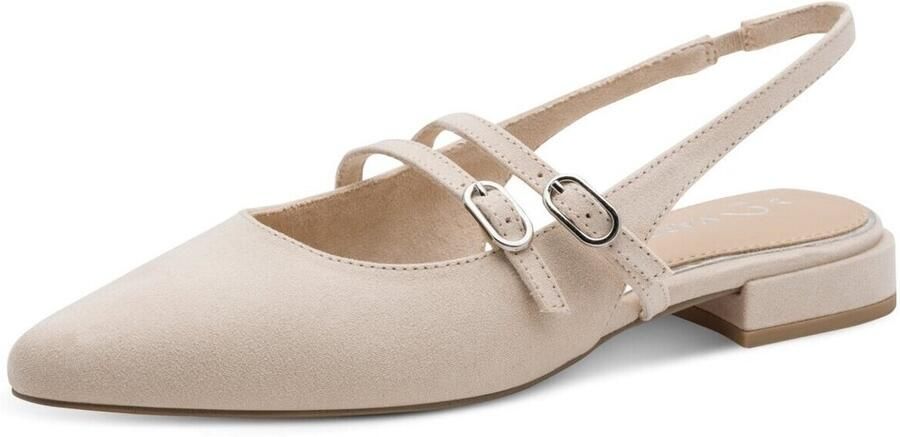Marco Tozzi Slingbacks Dames Beige - Foto 8