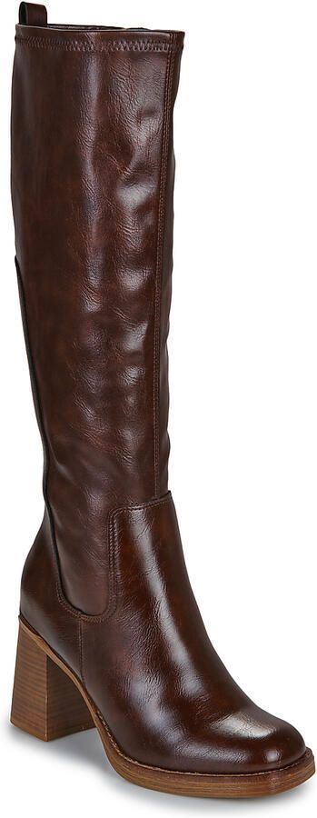 Marco tozzi Synthetische leren dameslaarzen met ritssluiting Brown Dames - Foto 3