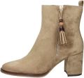 Marco Tozzi Enkellaarsjes voor dames 2-25324-47-379 Vegan Beige - Bruin