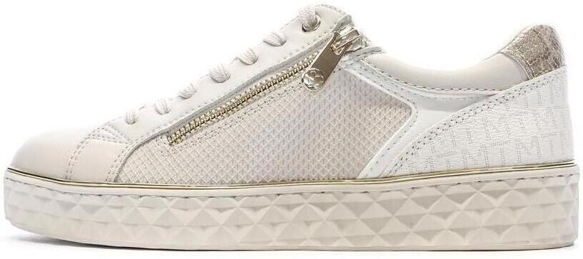 Marco Tozzi Plateausneakers Line vrijetijdsschoen lage schoen veterschoen met zijrits - Foto 4