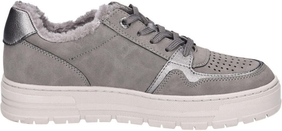 Marco Tozzi Comfort Veterschoenen voor Dames in Grafiet